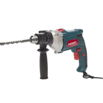Дриль ударний Зеніт ЗД-1000 1000Вт зубчастий патрон 13мм 0-2800об/хв 1.9кг