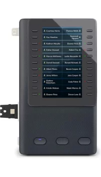 Модуль розширення Poly Edge E для SIP-телефонів E400, E450, E500, E550, 22 лінії (66 з пейджингом), сірий