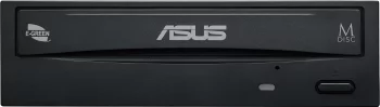 Привід оптичний внутрішній ASUS X Multi DRW-24D5MT/BLK/B/GEN DVD+-R/RW burner M-DISC SATA чорний Bulk Without ASUS logo