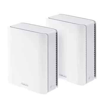 Система WiFi-Mesh ASUS ZenWiFi BT8 BE14000, 1xGE LAN, 1x2.5GE LAN, 1x2.5GE LAN, 1xUSB 3.0, 3мод, білий