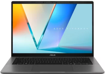 Ноутбук ASUS Vivobook S 14 S3407QA-KP003W 14" 2.5K IPS, Snapdragon X1 26 100, 16GB, F512GB, UMA, Win11, Сірий