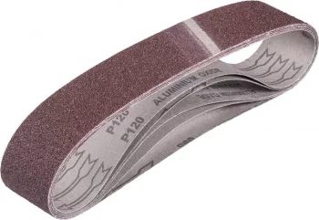 Стрічка шліфувальна Einhell KWB, 50х686мм, 2хК60, 2хК80, 1хК120, для точила Einhell US 240/350, 5шт