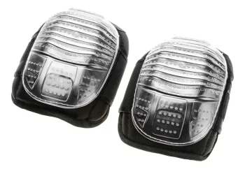 Наколінники захисні Neo Tools, пластикова накладка, гелеві вставки, на липучці, міцність на прокол до 100Н, чорний