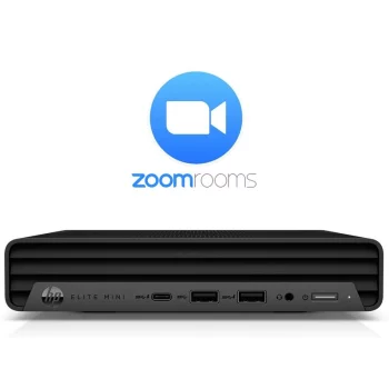 Комп'ютер персональний неттоп HP Mini Conference G9 PC with Zoom Rooms, Intel i7-12700T, 16GB, F256GB, Wi-Fi 6E, BT 5.3, Win10IoT, чорний