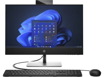 Комп'ютер персональний моноблок HP ProOne 440-G9 23.8" FHD IPS AG, Intel i5-14500T, 16GB, F512GB, UMA, WiFi, кл+м, Win11P, чорний
