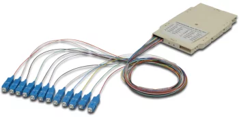 Сплайс-касета DIGITUS, 12 пигтейлів SC (UPC) 9/125 SM LSZH в комплекті