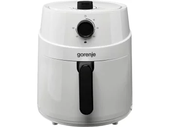 Мультипіч Gorenje 1300Вт, чаша-4.5л, механічне керування, 7 авто. програм, пластик, білий