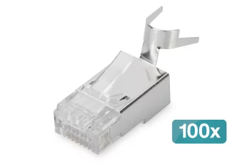 Конектор DIGITUS CАТ 6A RJ45, STP, 100шт.