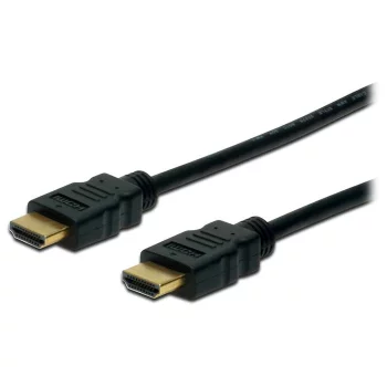 Кабель DIGITUS HDMI (M/M), High speed/Ethernet, 2м, чорний