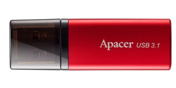 Накопичувач Apacer 128GB USB 3.2 Type-A AH25B Червоний