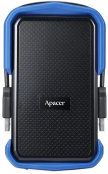 Портативний жорсткий диск Apacer 2TB USB 3.2 Gen1 AC631 IP55 Чорний