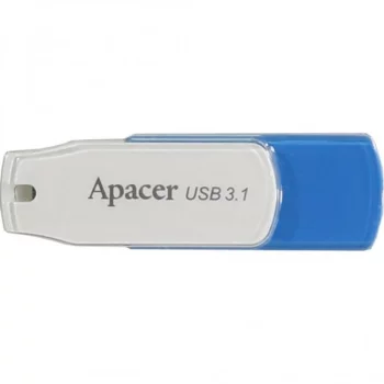 Накопичувач Apacer  32GB USB 3.1 Type-A AH357 Синій/Білий