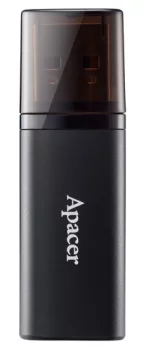 Накопичувач Apacer  64GB USB 3.2 Type-A AH25B Чорний