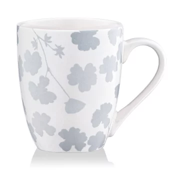 Чашка Ardesto Capri, 320мл, порцеляна, біло-блакитний