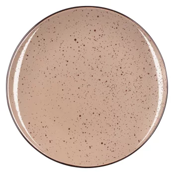 Тарілка обідня Ardesto Emilia, 27.5см, кераміка, коричневий