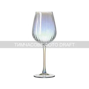 Набір келихів для вина Ardesto Black Mars Zenith 575мл, 2шт, скло, прозорий