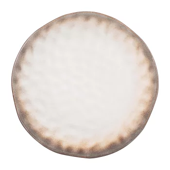 Тарілка десертна Ardesto Umbria, 19см, кераміка, сірий світлий