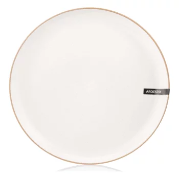Тарілка десертна Ardesto Apulia, 20.3см, кераміка, кремовий