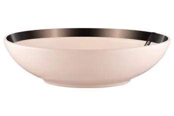 Тарілка супова Ardesto Liguria Cream, 20см, кераміка, кремовий