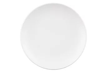 Тарілка обідня Ardesto Lucca White, 26см, кераміка, білий
