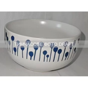 Салатник Ardesto Piera, 600мл, кераміка, білий