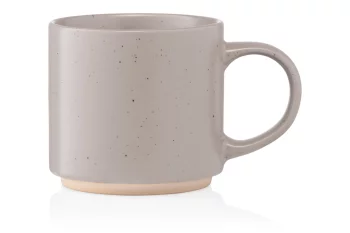 Чашка Ardesto Alcor, 420мл, кераміка, сірий