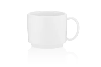 Чашка Ardesto Prato, 200мл, порцеляна, білий