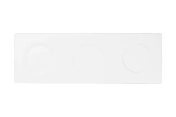 Підставка Ardesto, 34х12см, порцеляна, прямокутна, білий