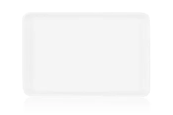 Блюдо Ardesto, 26х17.5см, порцеляна, прямокутна, білий