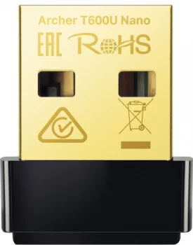 Адаптер WiFi TP-LINK Archer T600U nano AC600, USB