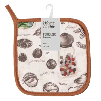 Прихватка Ardesto Spice 20х20см, 90% поліестер, 10% бавовна
