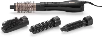 Фен-щітка Babyliss Smooth Finish, 1200Вт, 3 режими, іоніз-я, хол. обдув, кераміка, чорний