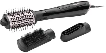 Фен-щітка Babyliss Style Smooth, 1000Вт, 2 режими, іоніз-я, хол. обдув, кераміка, чорний