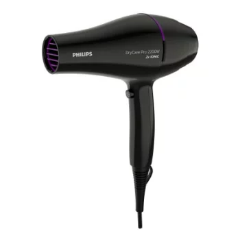 Фен Philips DryCare ACmotor, 2200Вт, 3 режими, дифузор, іоніз-я, хол. обдув, чорний