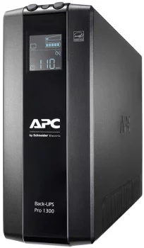 Джерело безперебійного живлення APC Back-UPS Pro 1300VA/780W, LCD, USB, 6+2 C13