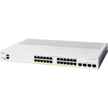 Комутатор Cisco Catalyst 1300 24xGE, PoE, 4x1G SFP