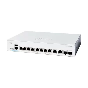 Комутатор Cisco Catalyst 1300 8xGE, Ext PS, 2x1G Combo