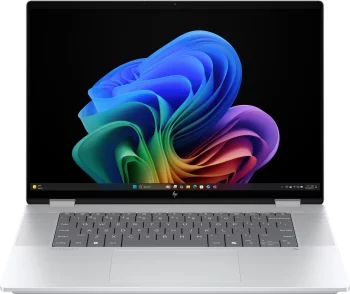 Ноутбук HP OmniBook X Flip x360 16-as0000ua 16" 3K OLED Touch, Intel U7-258V, 32GB, F1024GB, UMA, Win11, сріблястий