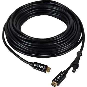 Кабель HDMI, Cypress CBL-FH510-010, Активний Оптичний, 8K, 10M, Чорний