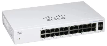 Комутатор Cisco CBS110 24xGE, 2x1G SFP Shared, Unmanaged