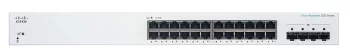 Комутатор Cisco CBS220 24хGE, 4x1G SFP, Smart