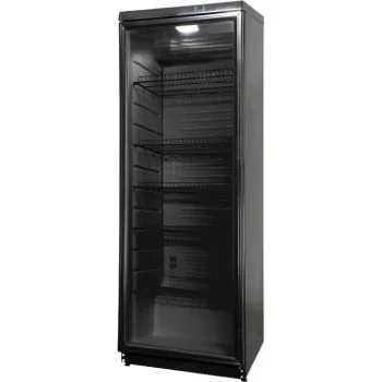 Холодильна вітрина Snaige, 173x60х60, 350л, полок - 5, зон - 1, бут-154, 1дв., ST, чорний