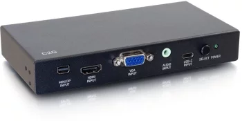 Світч C2G HDMI > USB-C HDMI Mini Display Port VGA