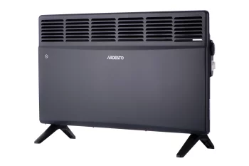 Конвектор електричний ARDESTO CH-2000MCA, 2000 Вт, 20 м2, закритий нагрів. елемент, IP24, мех. керування, антрацит матовий