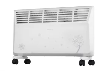 Конвектор ARDESTO, 20м2, 2000Вт, мех. упр-ння, відкритий нагрів. елемент, сушка, білий