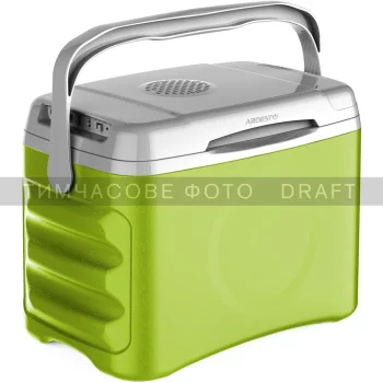 Холодильник дорожній ARDESTO, 2в1, 21л, 220/12В, підігрів 55°C, охолодження 18-20°C, USB-порт, 4.3кг, салатовий