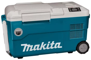 Холодильник акумуляторний мобільний Makita CW001GZ 40V XGT 220/12В/40В XGT з функцією нагріву -18°/+60° 20л 13кг