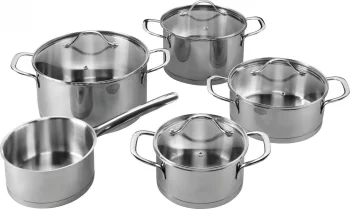 Набір посуду Gorenje ETERNAL, 9 предметів, нержавіюча сталь