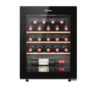 Холодильник Candy для вина, 63x45.6х47.5, холод.відд.-73л, зон - 1, бут-23, ST, дисплей, чорний