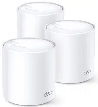 Система WiFi-Mesh TP-LINK Deco X20 AX1800, 1xGE LAN, 1xGE WAN, 3мод